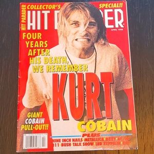 Vintage 1998 Hit Parader Magazine